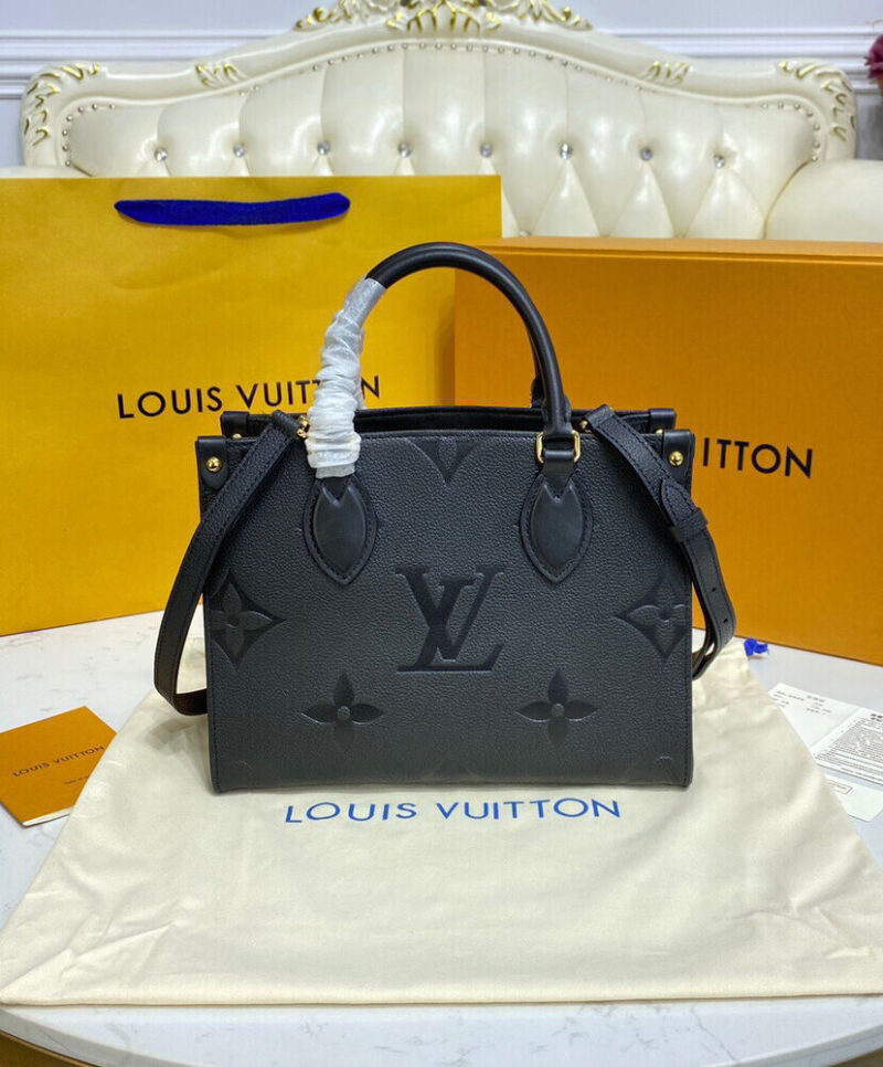 Louis Vuitton Onthego PM Tote Bag M45653 Black